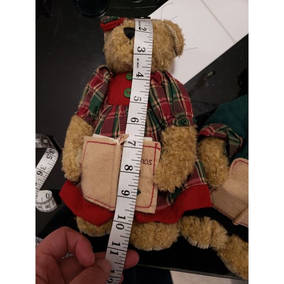 Terry's Village Mom‎ and Dad Christmas Carol Bear Stuffed Plush Toys - Picture 3 of 16